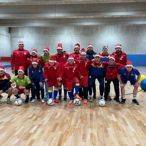 La FAF i els Special Olympics juguen a futbol per acomiadar l'any