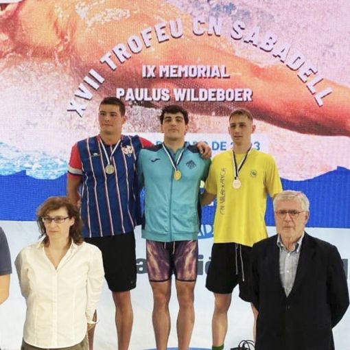 Dues medalles d’or per a Pelegrina i una altra per a Bernat Lomero en el 17è Trofeu CN Sabadell