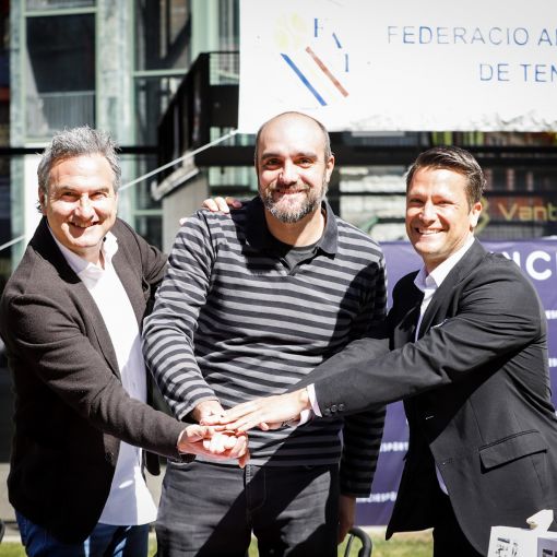 La Federació Andorrana de Tennis i la Federació Catalana de Tennis signen un conveni per millorar les condicions de la FAT