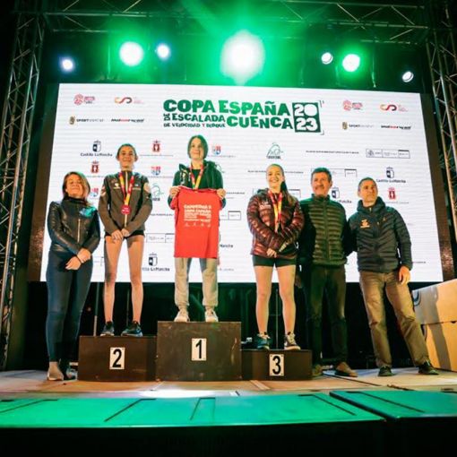 Laia Taulats triomfa en la segona cita de la Copa d'Espanya 2023 d'Escalada de Velocitat i Bloc