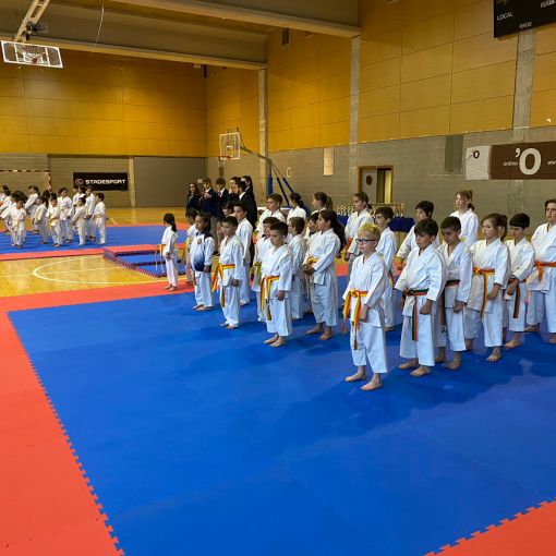 Una setantena de karatekes participen en el Trofeu de Primavera