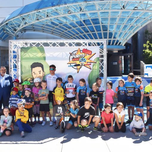 Una seixantena d'infants participen a la Purito Kids