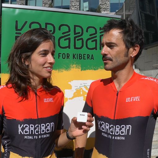 La caravana ciclista 'Karaban' engega el camí cap a Kibera