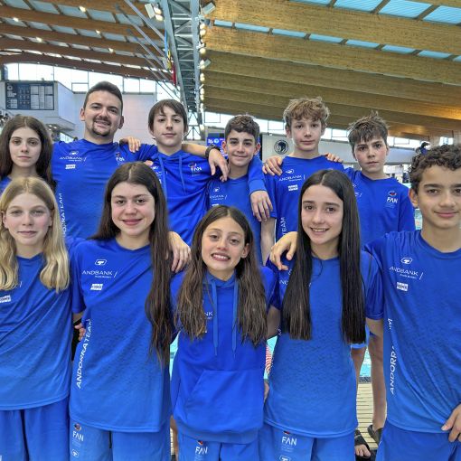 Resultats òptims per l'equip aleví de natació al Campionat de Catalunya