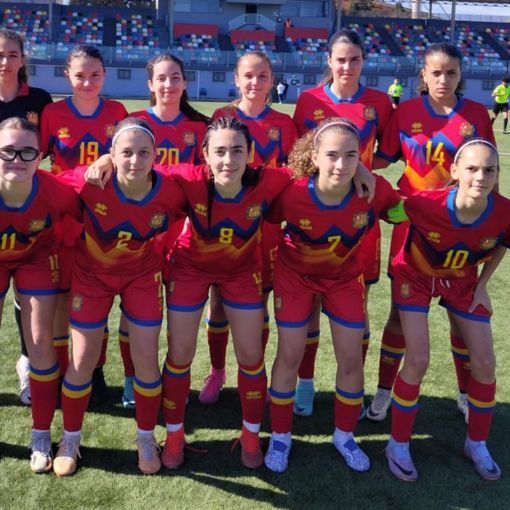 La selecció femenina sub-16 s'imposa a Montenegro (4-1)